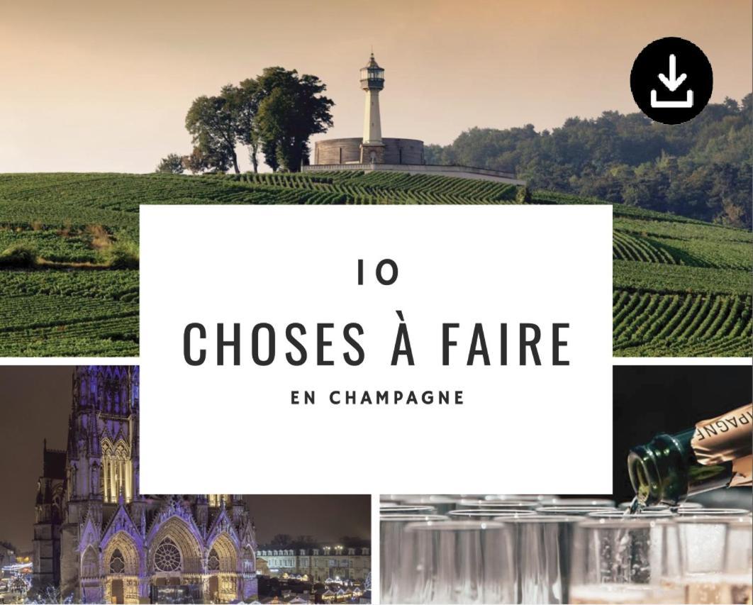 Charmant Studio En Champagne - Sparkling-Life Matougues Esterno foto